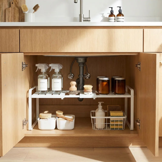 6-Tier Over-the-Door Pantry Organizer & Heavy-Duty Kitchen Rack